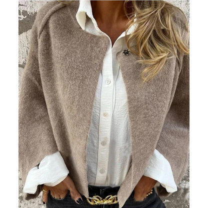 Elise™ – Short Jacket with Elegant Flared Sleeves