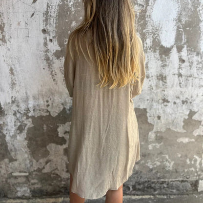 Funa | Women's Two-Piece Button-Up Shirt and Pants Set